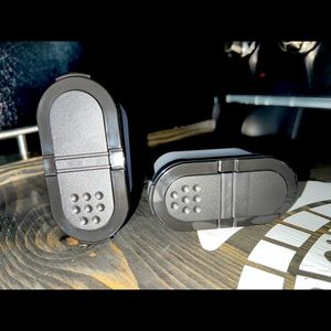 Tupperware salt and pepper containers